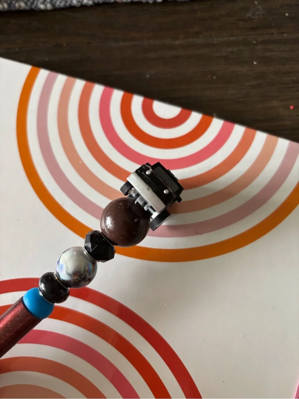 Large Trucks: FBI SUV Handmade Beaded Pen